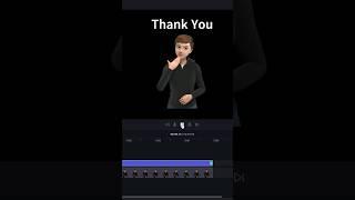 Sign Language ASL Sticker used on Clipchamp Editor #clipchamp #asl #editing #office365