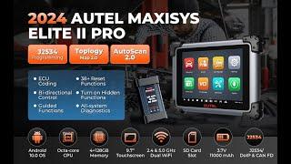 2024 Autel MaxiSys Elite II Pro Review || In-Depth Review ||