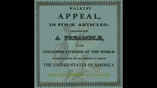 Walker's Appeal by David Walker read by Jim Locke | Full Audio Book