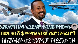 እየጸለያችሁልኝ አይደለም ተብለው የተወቀሱ ፓስተሮች/ በወር ሰላሳ ሺ ዶላር የሚከፈላቸው የድሮን ኦፕሬተሮች/ ከእናሸንፋለን ወደ አንሸነፍም የተደረገው ሽግግር