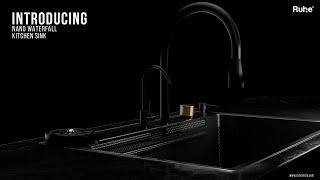 Nano Waterfall Sinks: The Future of Kitchen Design | Waterfall Kitchen Sink | Ruhe