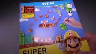 Super Mario Maker - unboxing and review - Want to play a tuxx toys level?