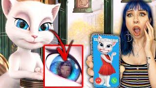 DO NOT DOWNLOAD the Talking Angela App at 3AM !! *THIS IS WHY*  (ANGELA IS EVIL!!!)