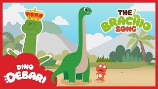 A long-necked prince of the Jurassic Period | The Brachiosaurus Song | DebariTV