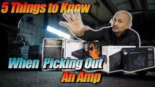 How to Choose a Car Stereo AMP (and not get ripped off)