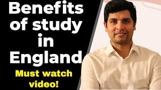 7 BENEFITS OF STUDY IN ENGLAND in 2023| Student Life in England| Study in UK