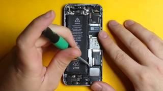 Apple iPhone 5s Repair - Battery Removal