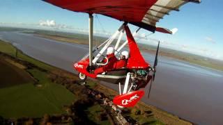 Low Level Flying in a QuikR Microlight