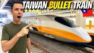 Riding Taiwan's FASTEST Bullet Train From Taipei to Kaohsiung 台湾 