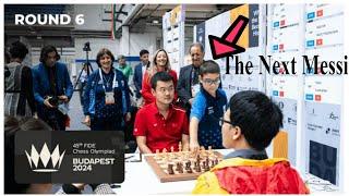 45th Chess Olympiad 2024 Round 6 Highlights