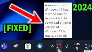 Fix Windows 11 Update Issues: Windows 11 Has Reached End of Service But Not Updating (4 Options)