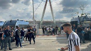 Juve Napoli LIVE, ecco cosa sta succedendo fuori al settore ospiti ️