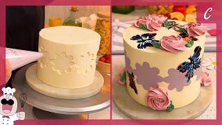 How to Make a Bridgerton Royal Garden Cake | Elegant Dessert Recipe!