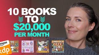 What It Takes To Make $20,000 Per Month From 10 Coloring Books Low Content Book Publishing With KDP