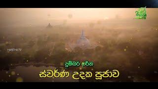 "දුම්බර හරිත ස්වර්ණ උදක පූජාව" | ඓතිහාසික දුම්බර රන්දිය පූජා මංගල්‍යය ️️🪔