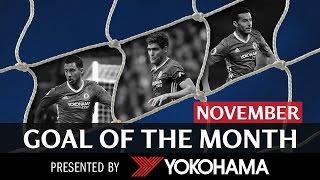 GOAL OF THE MONTH | November | HAZARD, ALONSO & PEDRO!