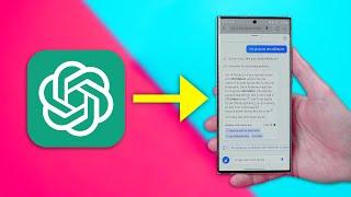 So bekommst du ChatGPT auf dein ANDROID SMARTPHONE (Tutorial)