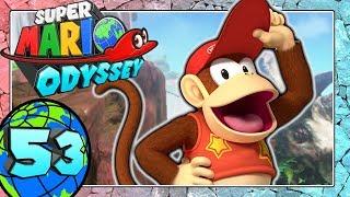 SUPER MARIO ODYSSEY Part 53: Diddy Kong in the Cascade Kingdom