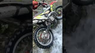 DIRTBIKE RIDING IN WATER