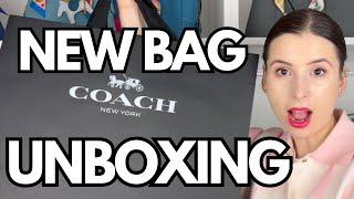 COACH UNBOXING!  HOTTEST NEW BAG!  Better than LV!  Coach Swing Zip Tote