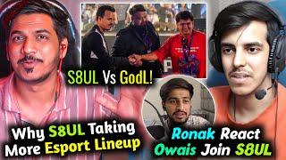 Ronak Reply Joining S8UL - Mortal Invite Ronak l Why S8UL Increasing Esport Lineup?