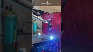 Steady circular welds in seconds | welding robot collaborative