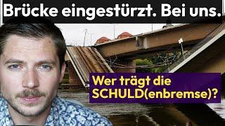 Carolabrücke stürzt ein! Wer trägt die Schuld?