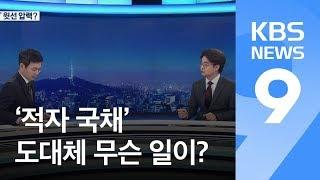 ‘적자 국채’ 발행 추진은 사실?…‘靑 압력’ 주장 진실은? / KBS뉴스(News)