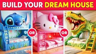 Would You Rather - Build Your Dream House  Hardest Choices Ever! Moca Quiz