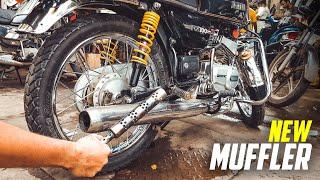 NEW EXHAUST DB KILLER (Muffler) FOR MY YAMAHA RX100 