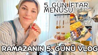 5.Gün İftar Menüsü | Ramazanın 5.Günü Vlog | İlk Kez Keşkek Yaptım | Ev Vlog  |  İftariyelik