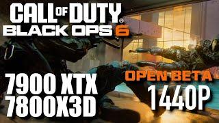 Call of Duty Black Ops 6 (BETA) - EXTREME Settings - 7800X3D 7900XTX - 2560x1440