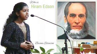 HIRAM EDSON by Bevina Elvinson