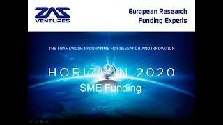 SME Funding in Horizon 2020