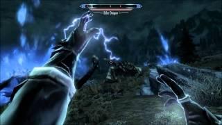 Skyrim: Perfect (Legit) Mage Destroys 5 Dragons