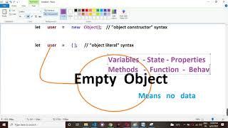 01  JavaScript   Object  Basics - 1 |  JavaScript in Telugu | JAVASCRIPT IN TELUGU