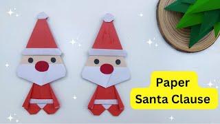 DIY PAPER Christmas Santa Clause / Paper Craft / Easy Origami  Santa Clause  #christmas