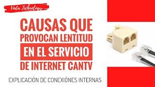 INTERNET CANTV LENTO.. como Solucionarlo - INTERNET CANTV - TECNOLOGÍA INNOVACIÓN