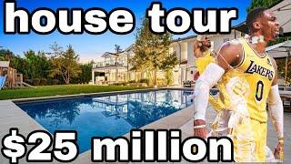 Russell Westbrook House tour Brentwood Los Angeles $25 million