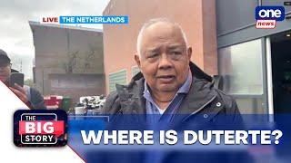 Medialdea: Duterte not in ICC Detention Center, possibly moved to a hospital | The Big Story