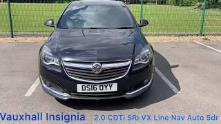 Vauxhall Insignia 2.0 CDTi SRi VX Line Nav Auto 5dr 2016 review