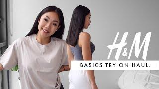 H&M BASICS Try on Haul & Review | 2021