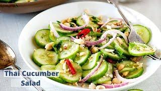 Easy Cucumber Salad | Fresh Cucumber Salad With Lime Dressing Recipe | Rekha Kakkar