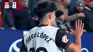 Gol de Diego López, Osasuna vs Valencia (3-3) Todos los goles y resumen ampliado