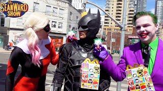 JOKER, BATMAN, & HARLEY QUINN vs McDONALD'S - The Sean Ward Show