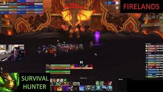 Firelands 25 LAUNCH 6/7 H - Survival Hunter PoV - Week 1 Cata Phase 3 - 11-8-24