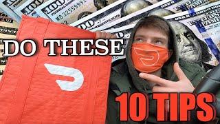 10 Tips to Success in 2021 - DoorDash Driver