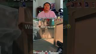 WATCH TIL THE END ON MY SOUL YOU WON’T REGRET IT(TWITCH-THEESAMA) #funny #rage #valorant #cringe