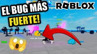 ¡Así hice este BUG de +50k de fuerza! en cuenta NOOB!  MUSCLE LEGENDS  | ROBLOX