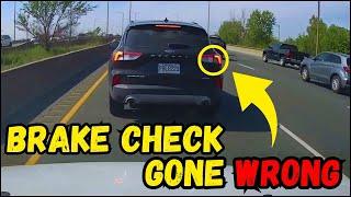 A Day in The Life of an American Truck Driver - Road Rage, Brake Check, Car Crash, Instant Karma USA